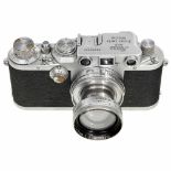 Leica IIIc umgebaut auf IIIf mit Summitar 2/5 cm