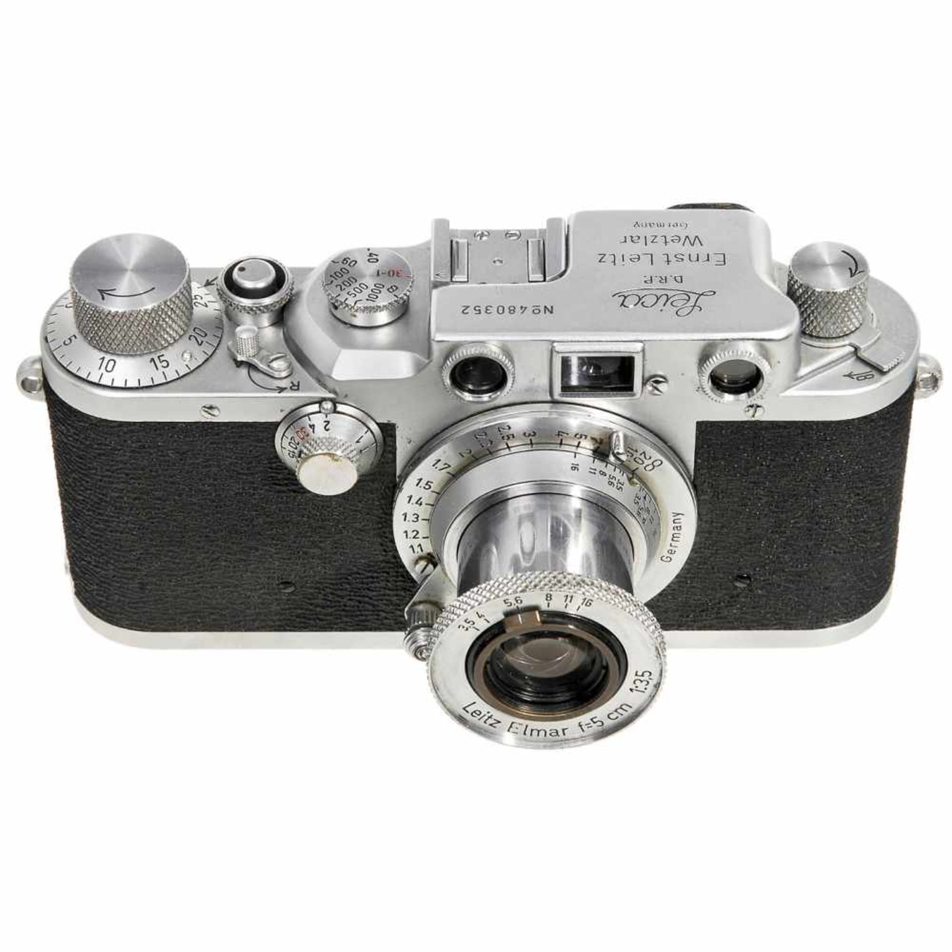 Leica IIIc (Sharkskin) mit Elmar 3,5/5 cm, um 1949