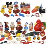 Große Sammlung Plastikspielzeug, um 1950-60