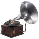 Trichtergrammophon Thorens Bijou, 1907