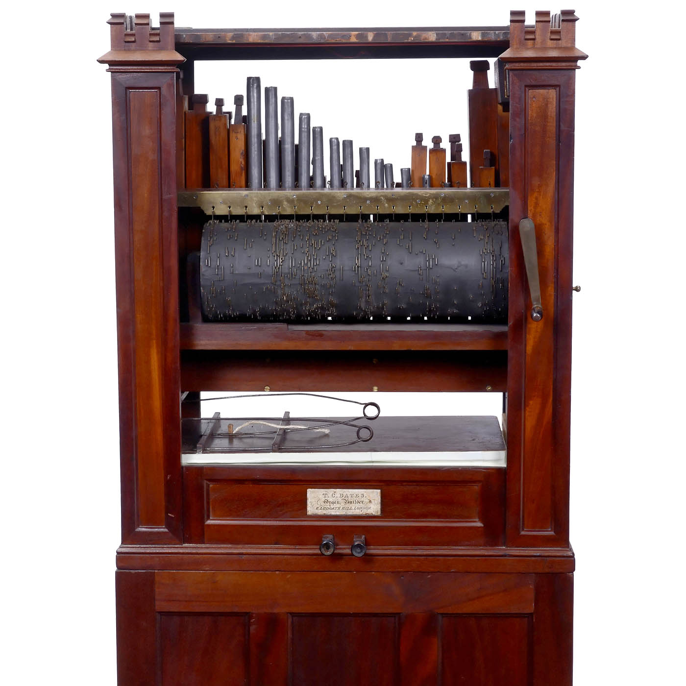 Große englische Hausorgel von Bates, um 1840 - Image 2 of 3