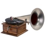 Schwenktrichter-Grammophon, um 1910