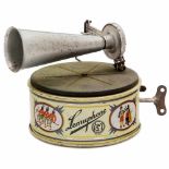 Spielzeug-Grammophon "Lemuphone", um 1925