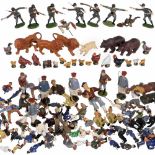 Große Sammlung Masse- und Kunststoff-Figuren