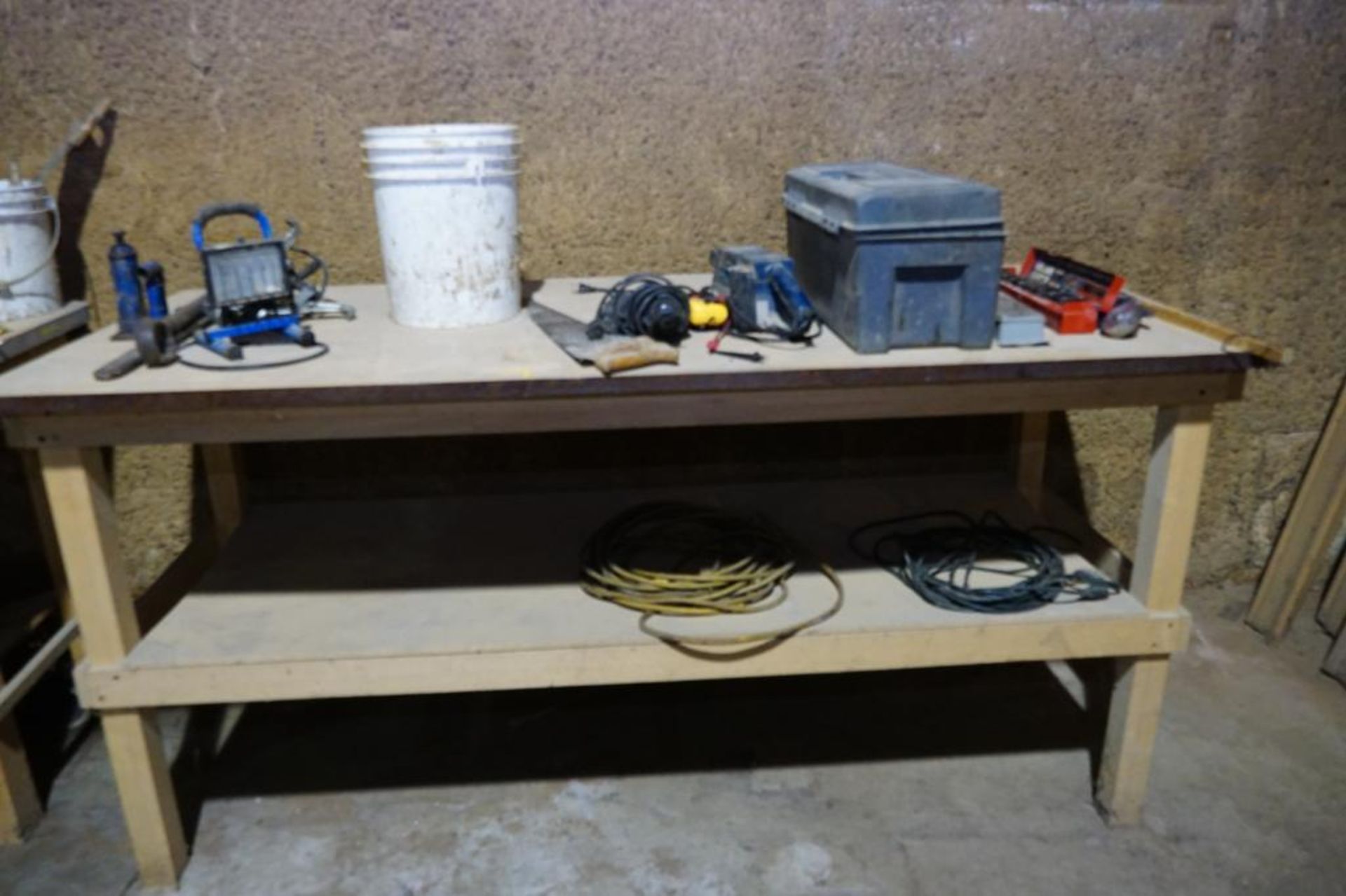 Wooden Work Bench