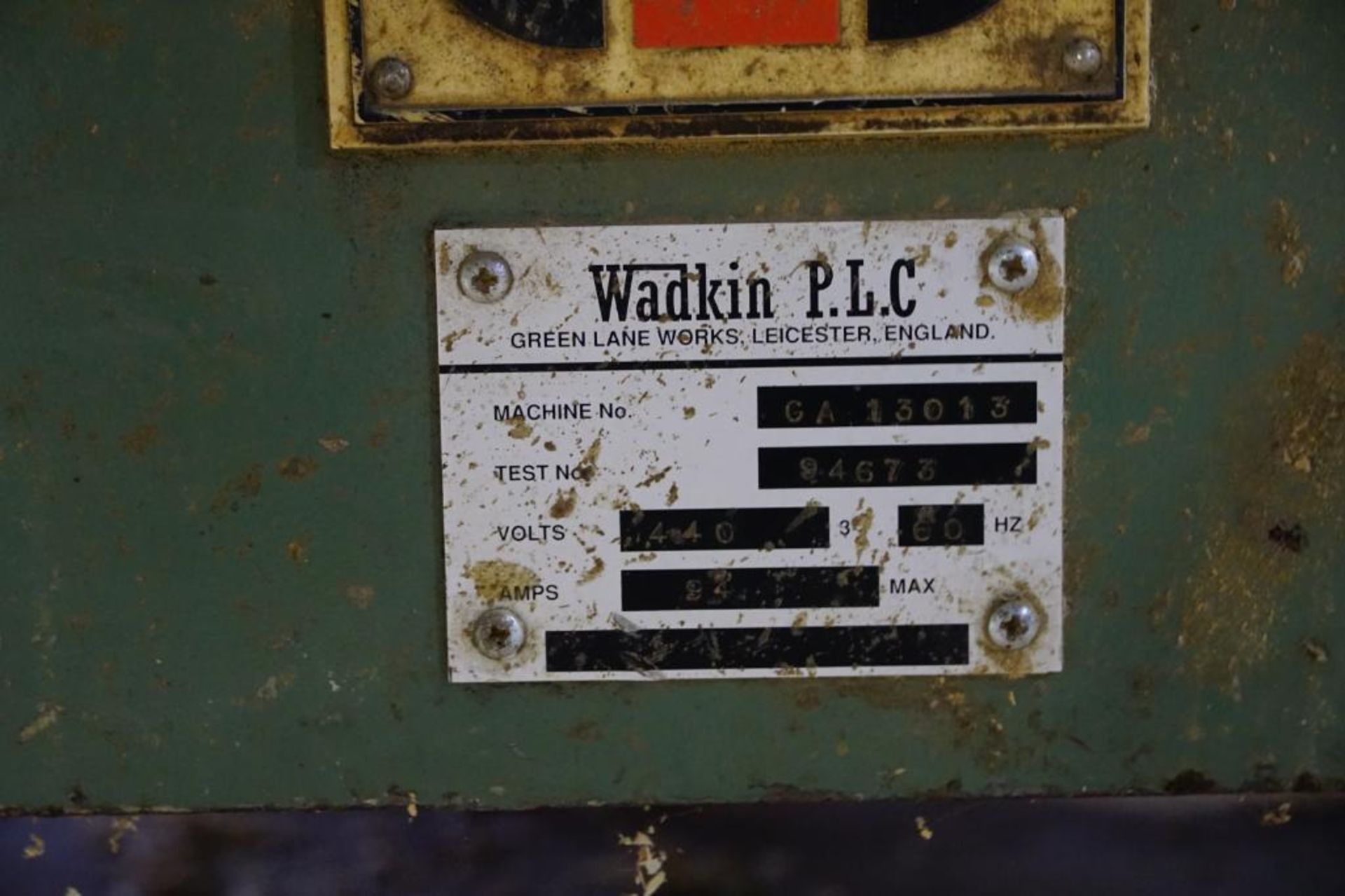 Wadkin P.L.C. Planer/Moulder - Image 18 of 18