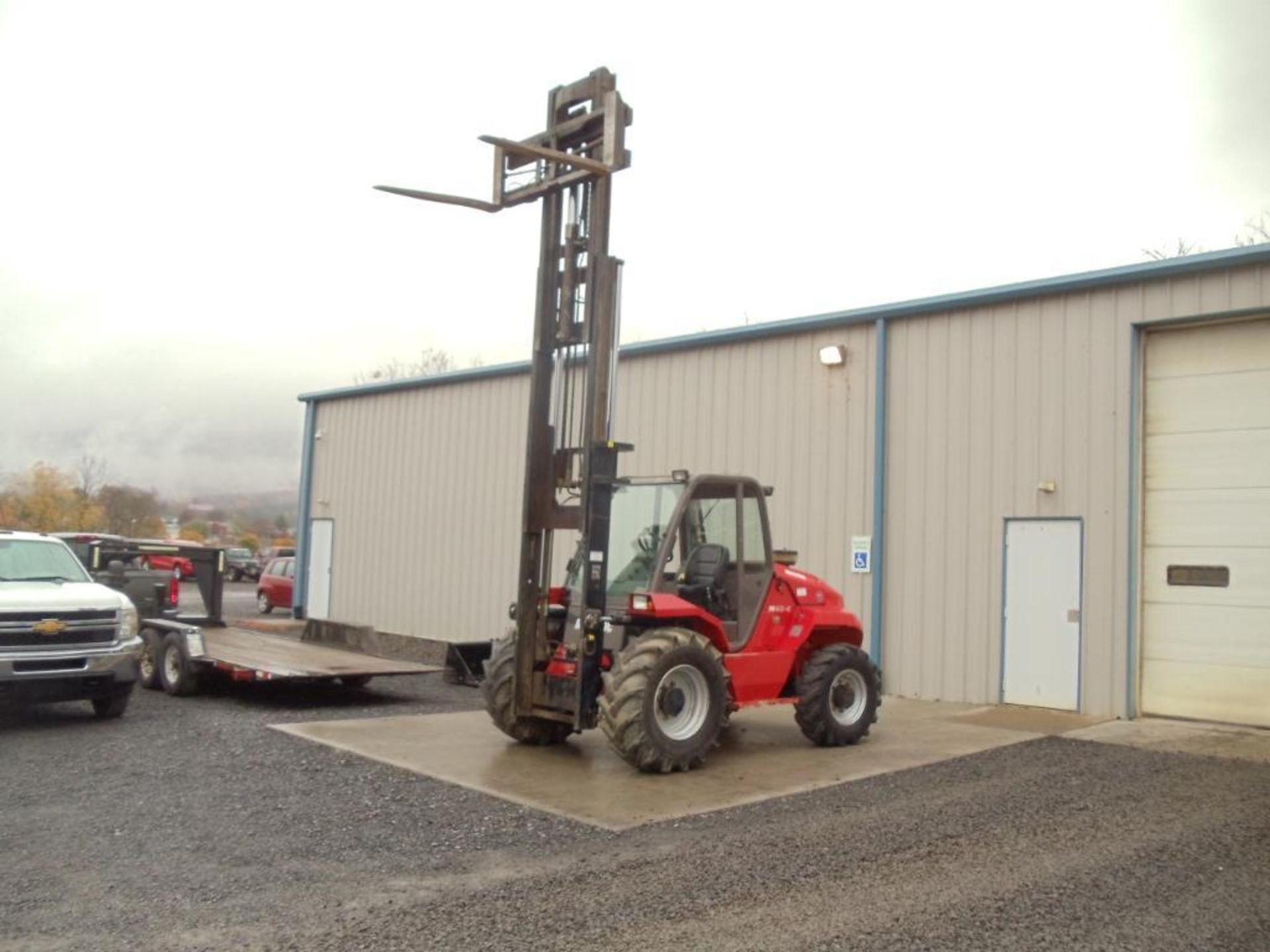 Manitou Rough Terrain Forklift - Image 3 of 9