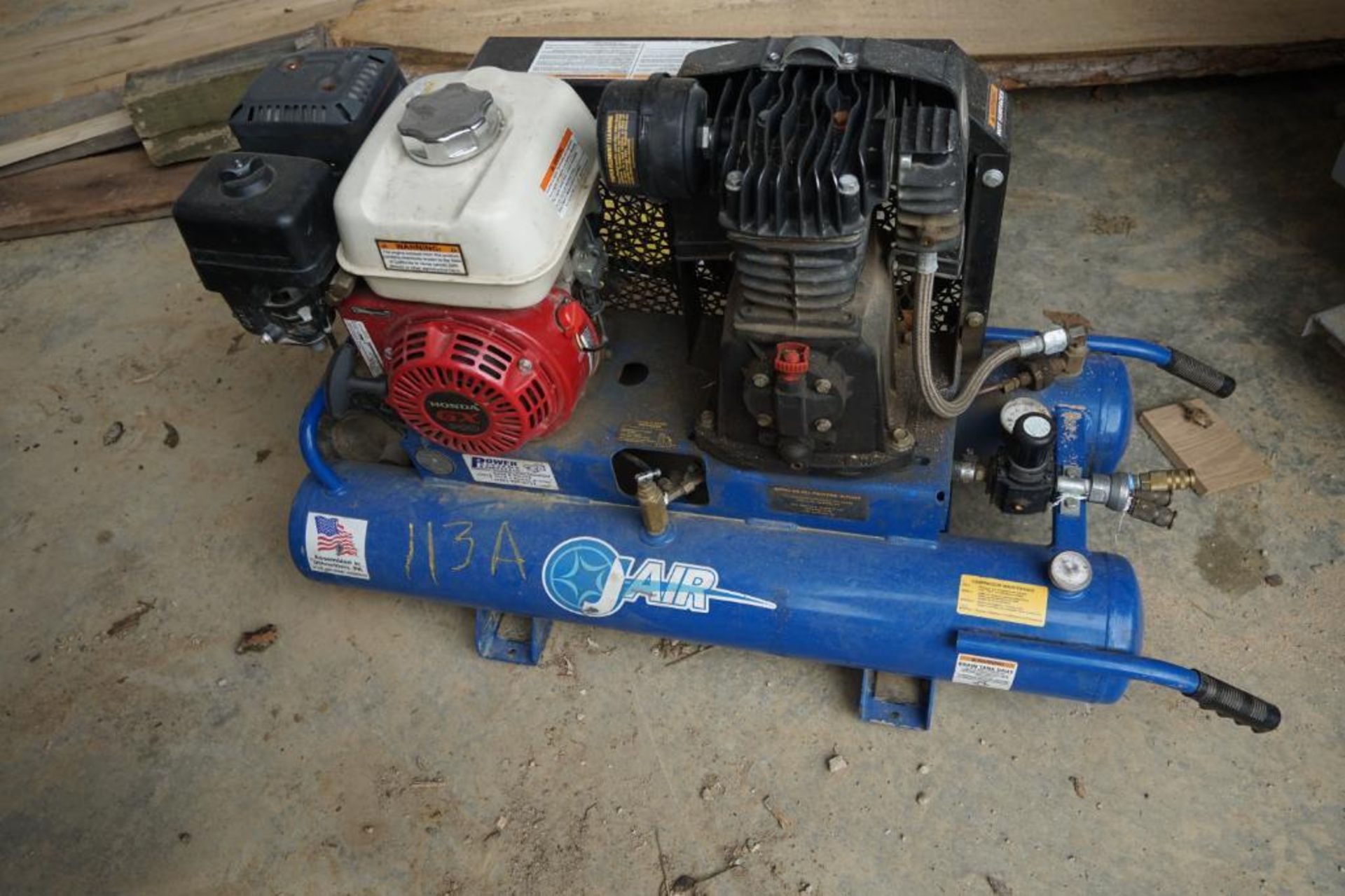 J-Air Air Compressor With Honda Motor* - Image 2 of 3