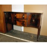 An modern sideboard in the regency style 143cm(L) 53cm(D) 83cm(H)