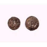 A Roman Empire Nerva 96- 98 AD Mint: Rome, 97 AD Denar, Silver Obv: IMP NERVA CAES AVG P M TR POT
