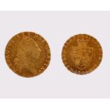 A 1794 GOLD Half-Guinea George III Fifth bust MCE 433; S 3735 Some small digs on neck, otherwise