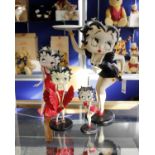 Four novelty composite figures of 'Betty Boop'