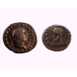 A ROMAN Empire Vitellius (69), Denarius, Rome, c. the end of April - December 20, 69 A.D (2.88 g, 19