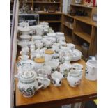 A large quantity of Portmerion 'Botanical Garden' table ware