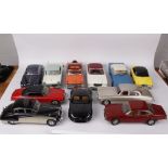 A collection of unboxed 1:18 scale model cars to include Sun Star Platinum Collection 1956 Mercury