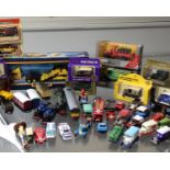 A large quantity of modern die cast automobile models to include Models of Yesteryear, Corgi,