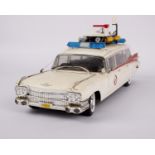 A Hot Wheels Elite, boxed 1:18 scale 30th anniversary Ghostbusters ECTO-1.
