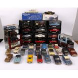 A large collection of 1:43 scale model cars to include Brooklyn Models, Lansdown Models, American
