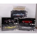 Six boxed MiniChamps 1:18 scale model cars to include 1989 BMW M3 'Ravaglia' (1 of 750pcs), 1973 BMW