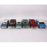 A collection of six unboxed 1:18 scale Chevrolets to include 1970 Chevrolet Nova from Beverly