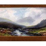 Robert James Lugg (British 1877-1951)'Sharpetor Tor Dartmoor' titled versoWatercolour painting on