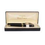 Pierre Farber Triple Pen Set In Original Case vintage set from the 1990's 2 Ball Pens & 1 Fountain