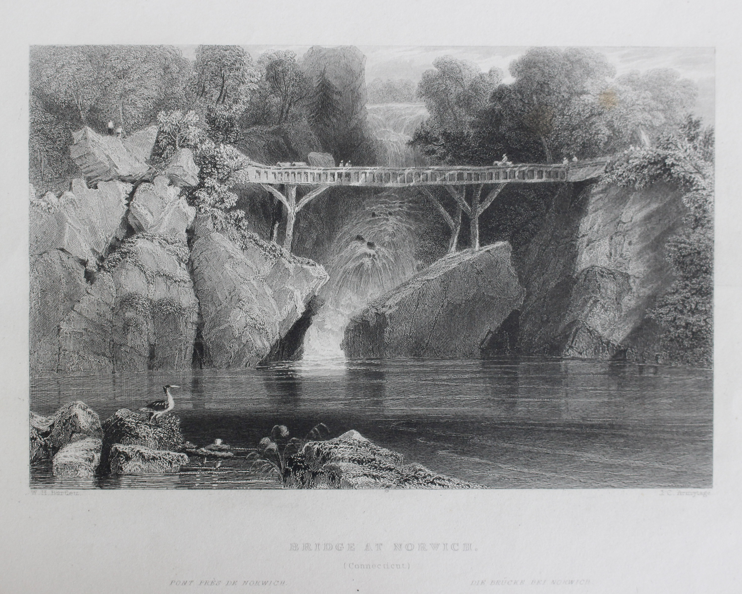 A Collection of Eight Prints of Bridges By Different Engravers - Image 2 of 5