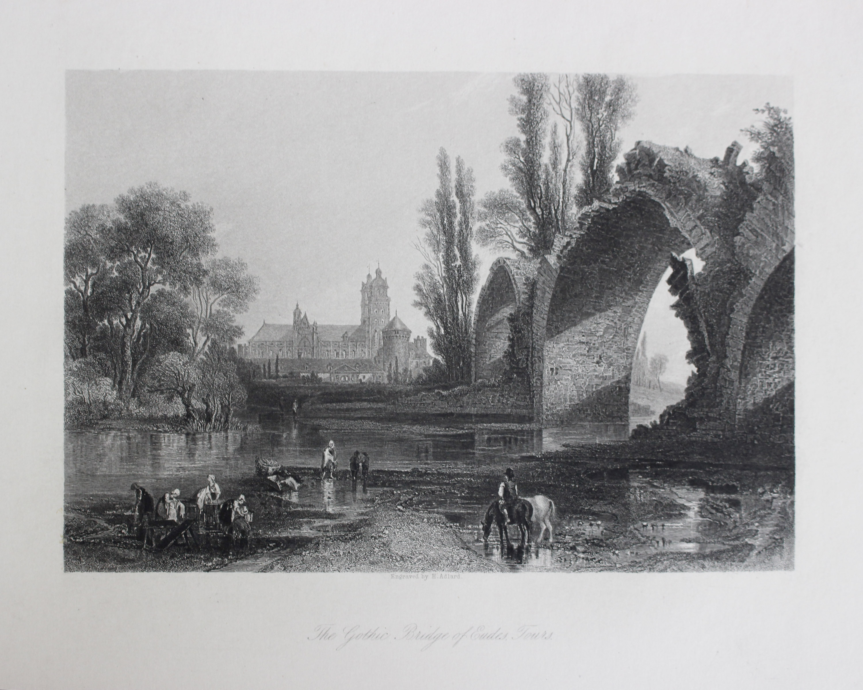 A Collection of Eight Prints of Bridges By Different Engravers - Image 4 of 5