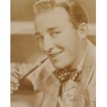A Signed Photograph of Bing Crosby(H)25.3 x (W) 20.3 cm