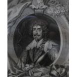 Three Etchings of Edward and Thomas Sackville Engraved by Thomas Wright, Peter Lightfoot and
