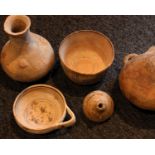 A collection of mycenaean style pottery. (5)