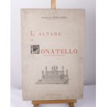 Architetto Cammillo Boito 1897l'altare Di DonatelloUlrico Hopepli Milano58cm x 39cm(W)