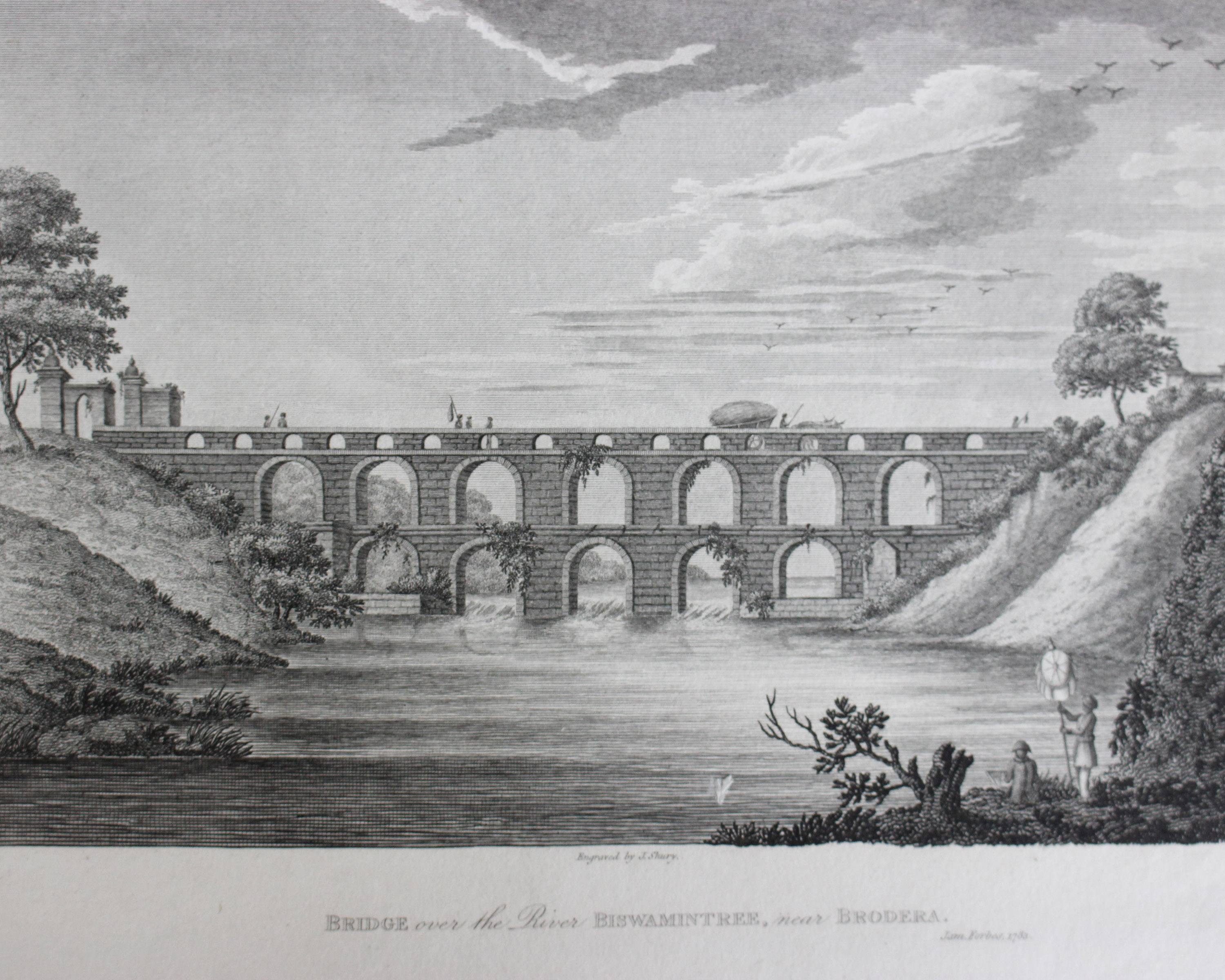 A Collection of Eight Prints of Bridges By Different Engravers - Image 3 of 5