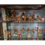A collection of Pendelfin pottery, cottage diorama and figurines. Approx 24 items