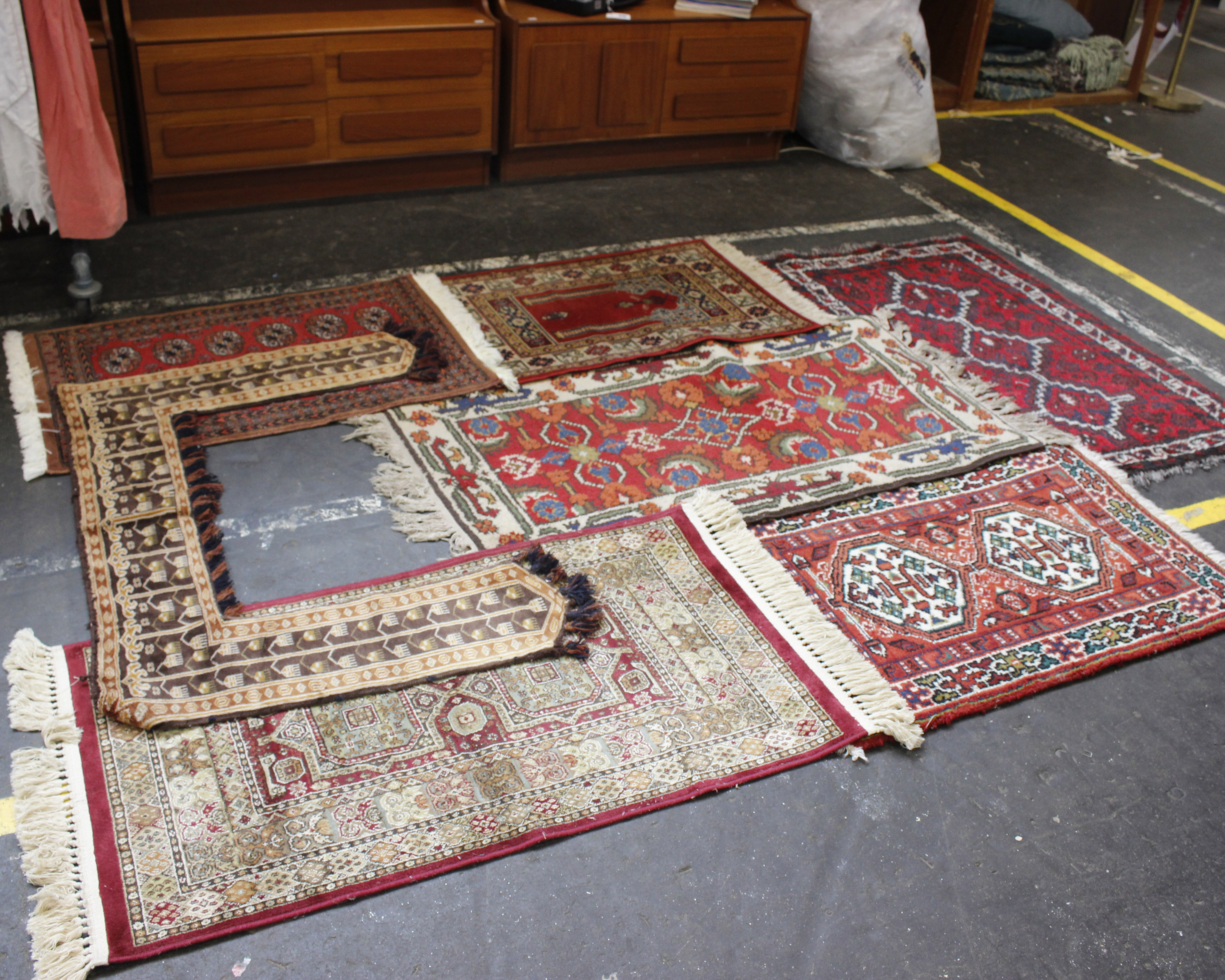 Collection of rugs