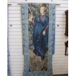 A large collection of illustrated panels/tapestries