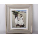 Sheree Valentine Daines (b. 1959)Beach BabiesLimited edition print, signed and numbered 42/195, with
