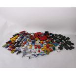 A collection of vintage die cast model cars to include Lesney, matchbox, Corgi, Tonka plus others