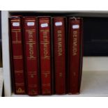 Bermuda collection. A fine collection in 5 volumes with large range of George 5th and George 6th key