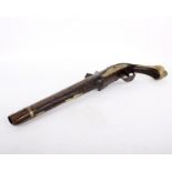 A Turkish replica Flintwood Pistol*Please note this Lot is subject to 44% on the hammer price*