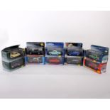 Ten Vanguard model cars in 1:43 scale. To include Vauxhall Victor F Series, Rover SD1 Vanden Plas