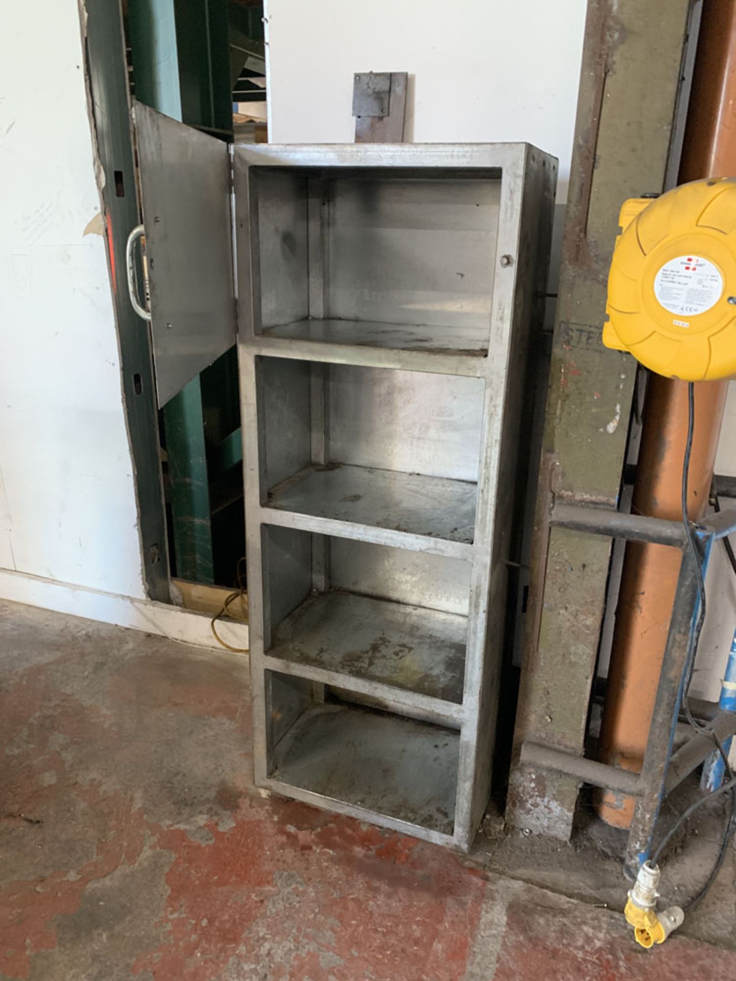 Galvanised Steel Cabinet 2' Wide x 16'' Deep x 63'' Height. - Image 2 of 2