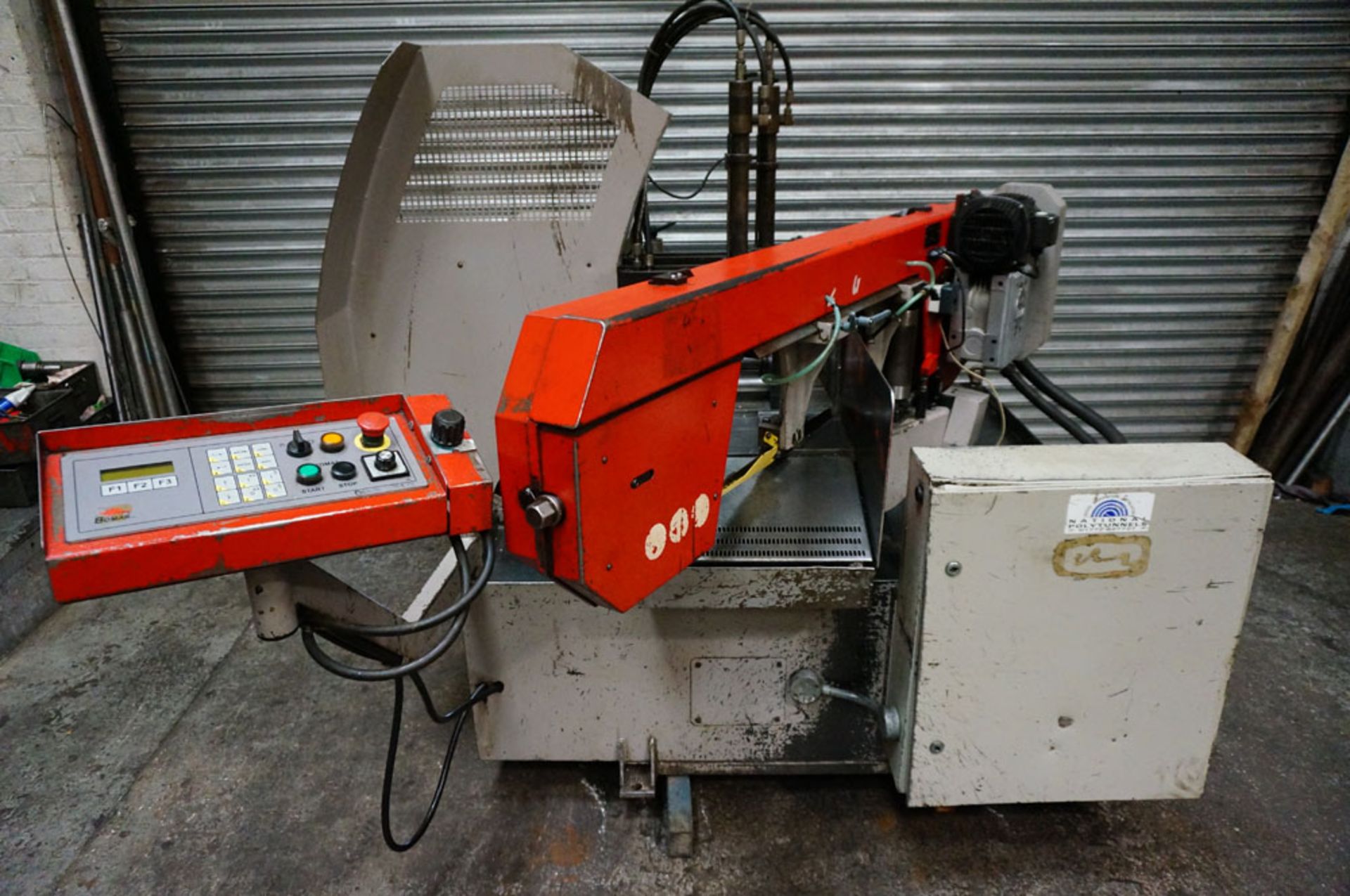 Bomar Model STG 260 GA Fully Automatic Mitering Bandsaw