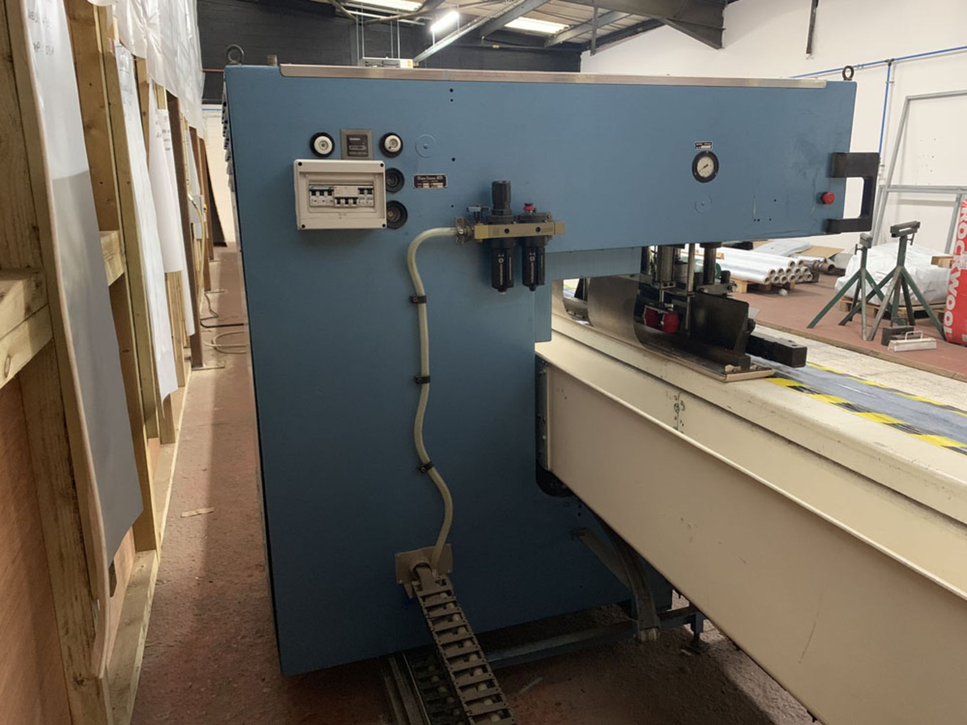 Flodins Plastic Sheet Seam Welding Machine. Table Length 17,500mm. - Image 11 of 15