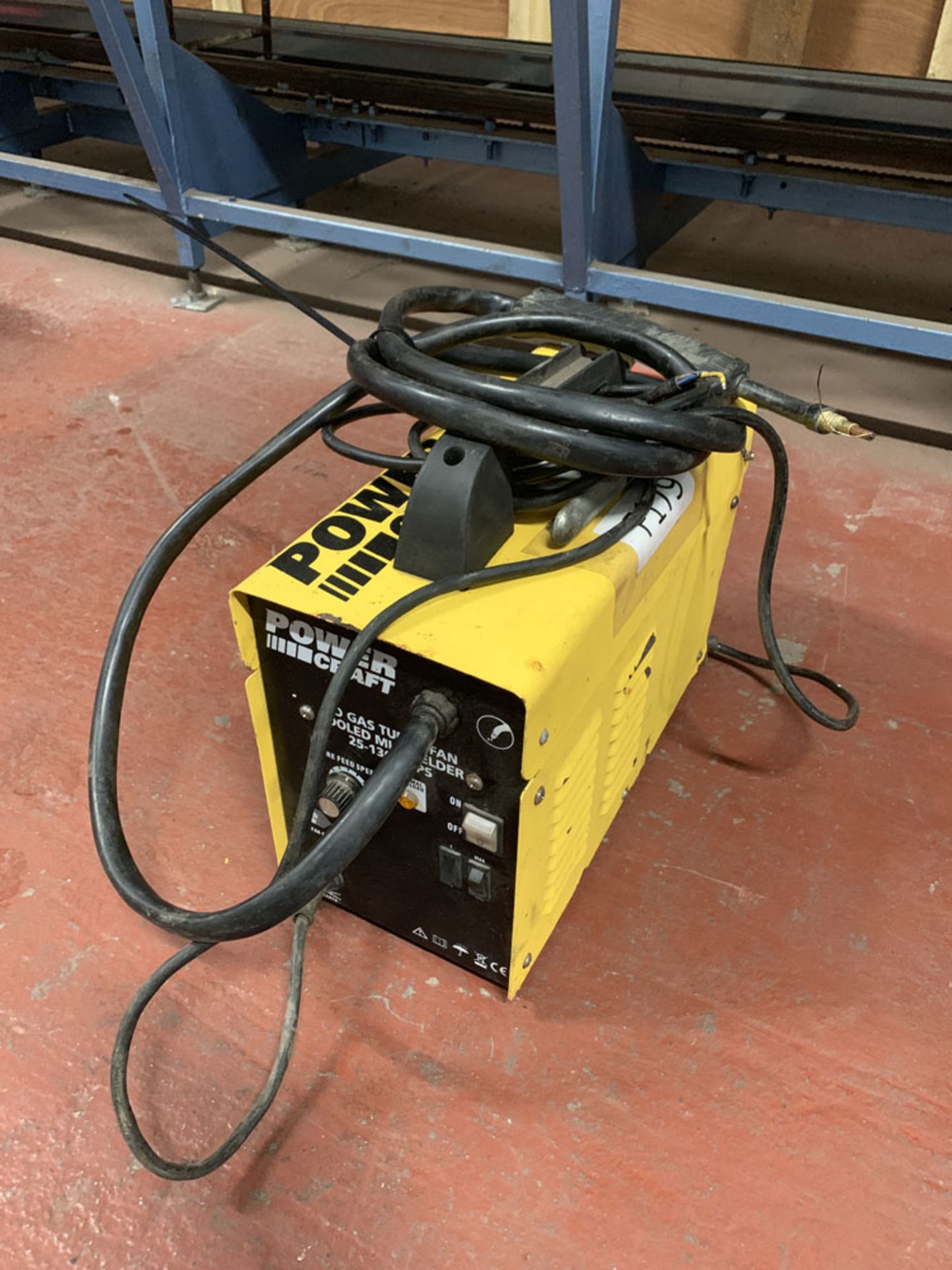 Powercraft Mig Welding Unit. 240 Volt. 25-130 Amps.