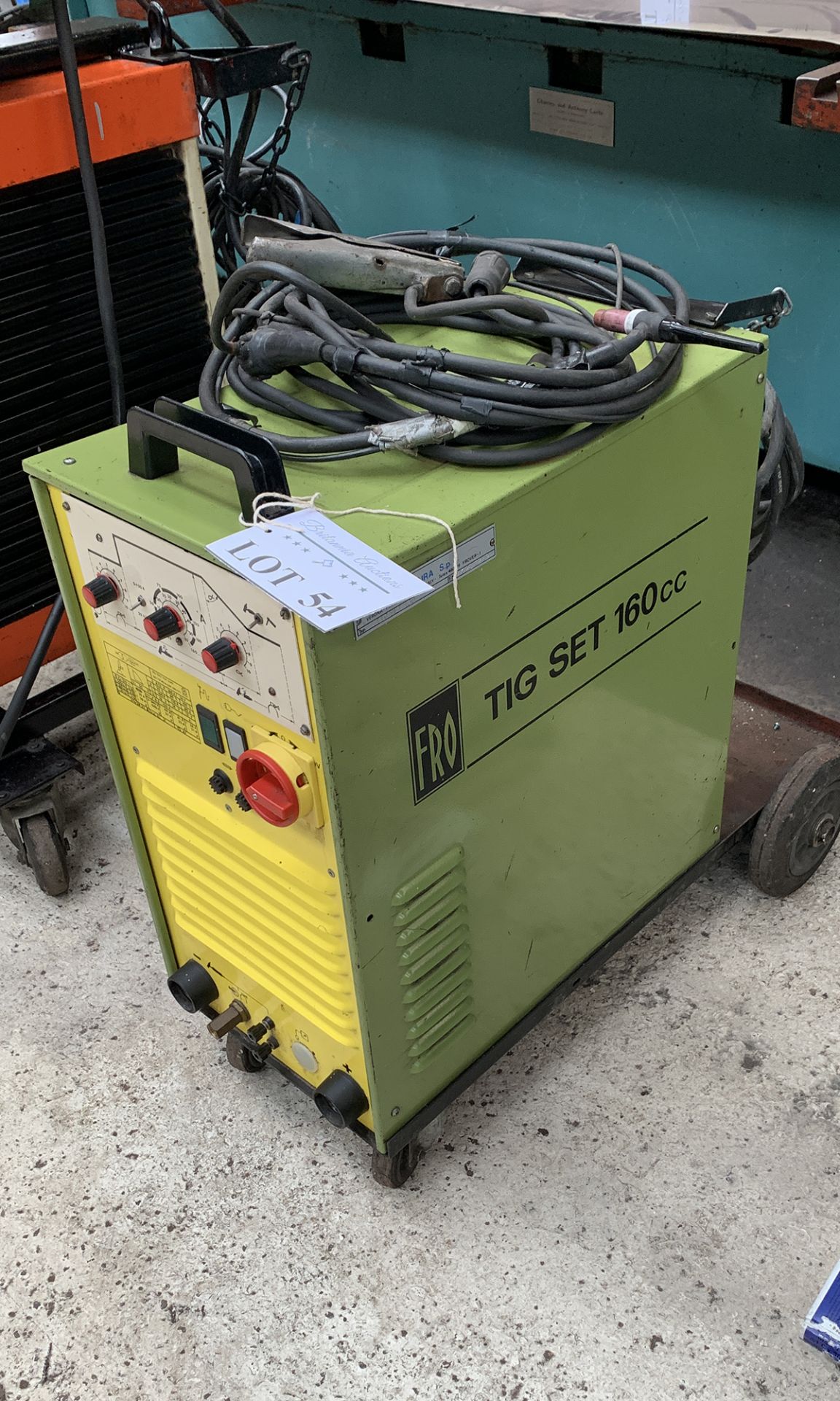 FRO Tig Set 160CC. 160 Amp Tig Welder. - Image 5 of 6