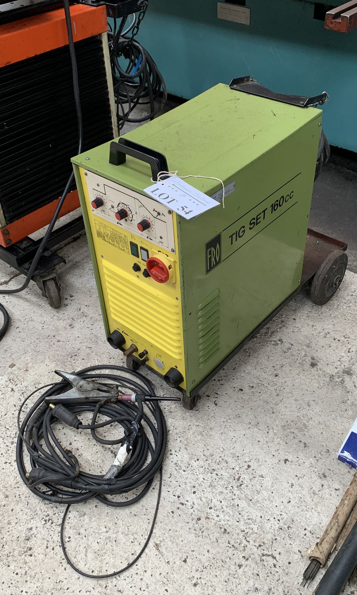 FRO Tig Set 160CC. 160 Amp Tig Welder. - Image 3 of 6