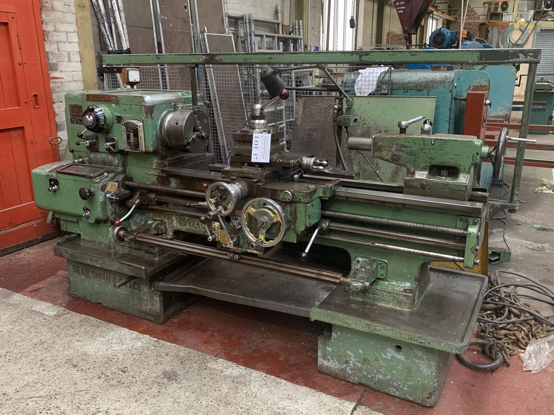 Dean, Smith & Grace Type 1609 x 40 Gap Bed Centre Lathe.