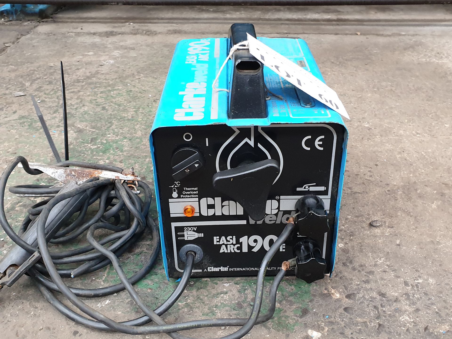 Clarke Easi Arc 190 Welder. 240 Volt. - Image 2 of 3