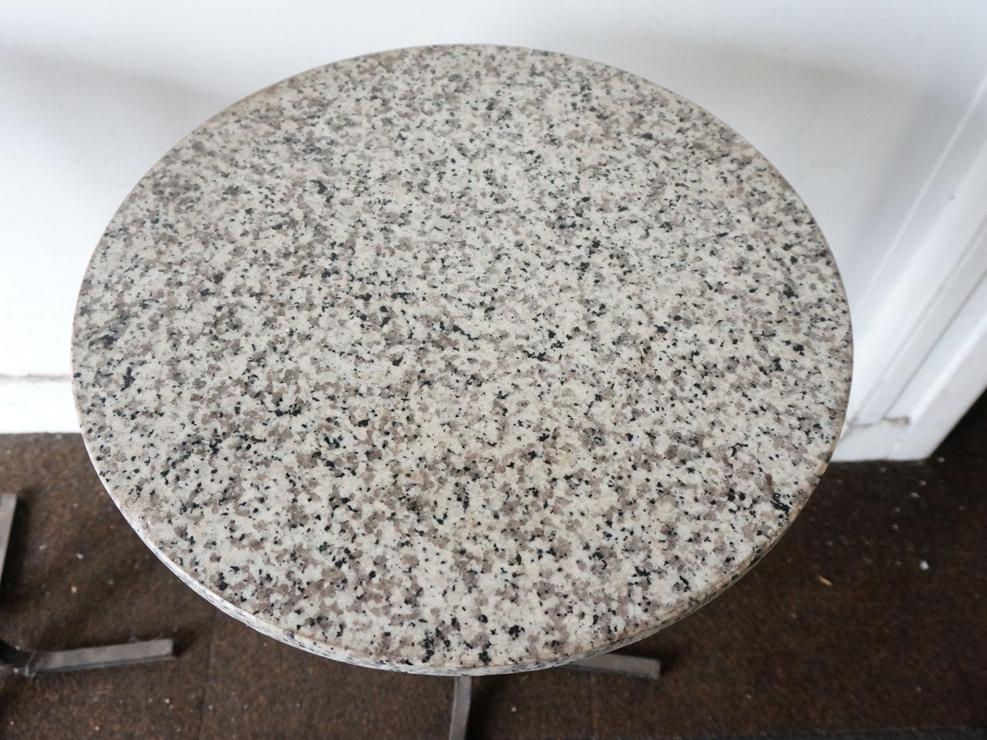 2 x Round Granite Top Tables. - Image 5 of 5